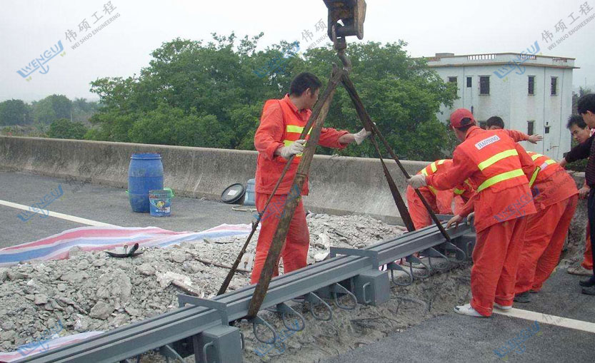 橋梁伸縮縫維護與安裝
